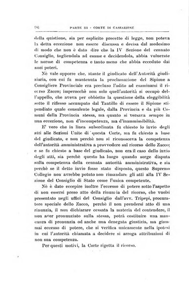 La giustizia amministrativa raccolta di decisioni e pareri del Consiglio di Stato, decisioni della Corte dei conti, sentenze della Cassazione di Roma, e decisioni delle Giunte provinciali amministrative