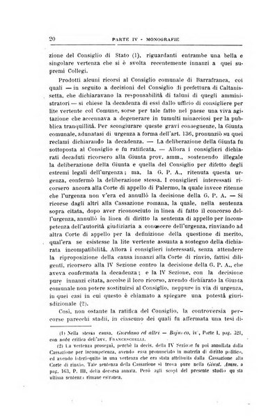 La giustizia amministrativa raccolta di decisioni e pareri del Consiglio di Stato, decisioni della Corte dei conti, sentenze della Cassazione di Roma, e decisioni delle Giunte provinciali amministrative