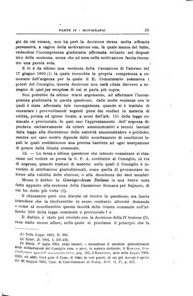 La giustizia amministrativa raccolta di decisioni e pareri del Consiglio di Stato, decisioni della Corte dei conti, sentenze della Cassazione di Roma, e decisioni delle Giunte provinciali amministrative