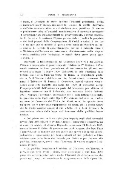 La giustizia amministrativa raccolta di decisioni e pareri del Consiglio di Stato, decisioni della Corte dei conti, sentenze della Cassazione di Roma, e decisioni delle Giunte provinciali amministrative