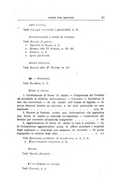 La giustizia amministrativa raccolta di decisioni e pareri del Consiglio di Stato, decisioni della Corte dei conti, sentenze della Cassazione di Roma, e decisioni delle Giunte provinciali amministrative