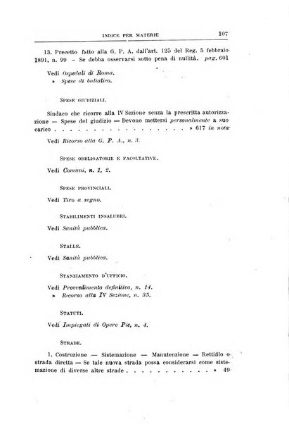 La giustizia amministrativa raccolta di decisioni e pareri del Consiglio di Stato, decisioni della Corte dei conti, sentenze della Cassazione di Roma, e decisioni delle Giunte provinciali amministrative