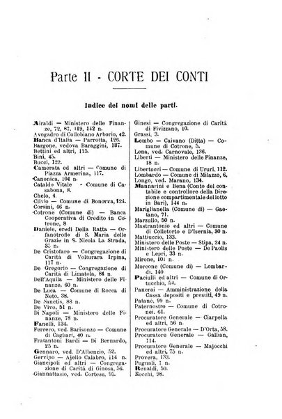 La giustizia amministrativa raccolta di decisioni e pareri del Consiglio di Stato, decisioni della Corte dei conti, sentenze della Cassazione di Roma, e decisioni delle Giunte provinciali amministrative