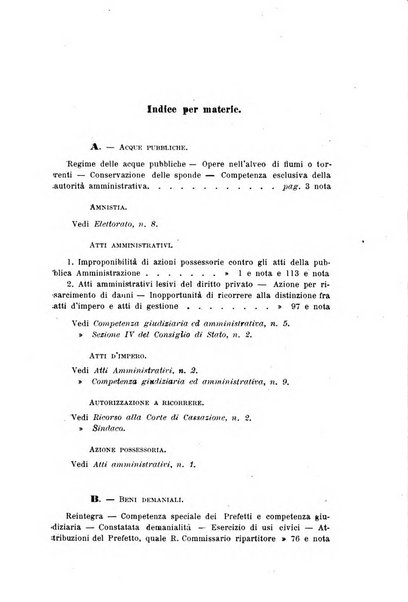 La giustizia amministrativa raccolta di decisioni e pareri del Consiglio di Stato, decisioni della Corte dei conti, sentenze della Cassazione di Roma, e decisioni delle Giunte provinciali amministrative