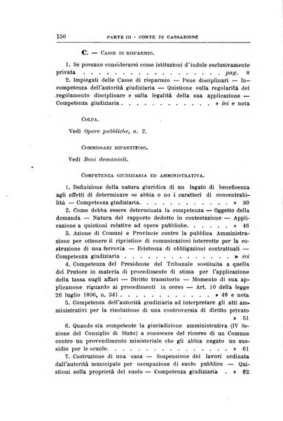 La giustizia amministrativa raccolta di decisioni e pareri del Consiglio di Stato, decisioni della Corte dei conti, sentenze della Cassazione di Roma, e decisioni delle Giunte provinciali amministrative