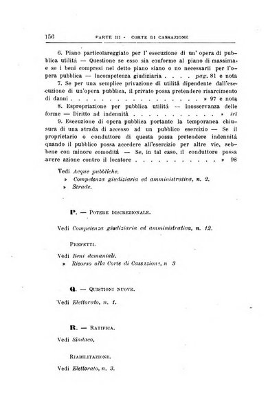 La giustizia amministrativa raccolta di decisioni e pareri del Consiglio di Stato, decisioni della Corte dei conti, sentenze della Cassazione di Roma, e decisioni delle Giunte provinciali amministrative