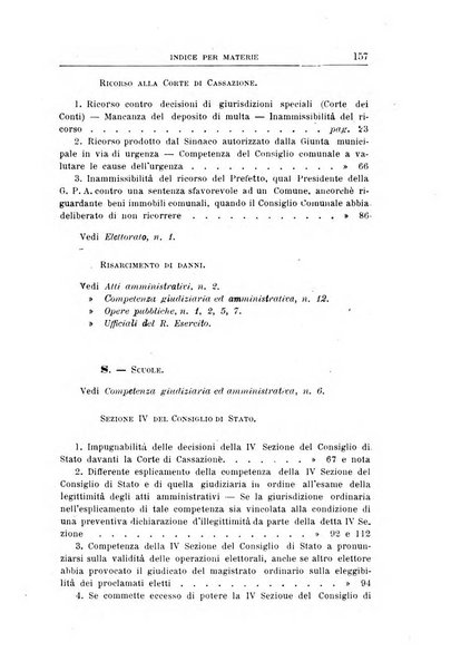 La giustizia amministrativa raccolta di decisioni e pareri del Consiglio di Stato, decisioni della Corte dei conti, sentenze della Cassazione di Roma, e decisioni delle Giunte provinciali amministrative