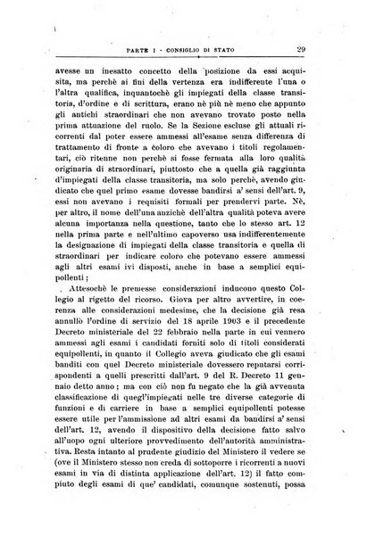 La giustizia amministrativa raccolta di decisioni e pareri del Consiglio di Stato, decisioni della Corte dei conti, sentenze della Cassazione di Roma, e decisioni delle Giunte provinciali amministrative