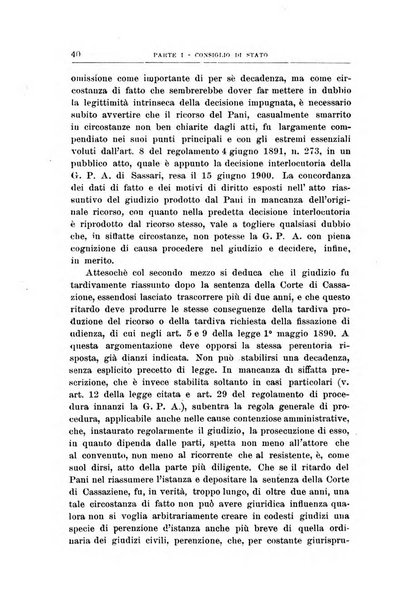 La giustizia amministrativa raccolta di decisioni e pareri del Consiglio di Stato, decisioni della Corte dei conti, sentenze della Cassazione di Roma, e decisioni delle Giunte provinciali amministrative