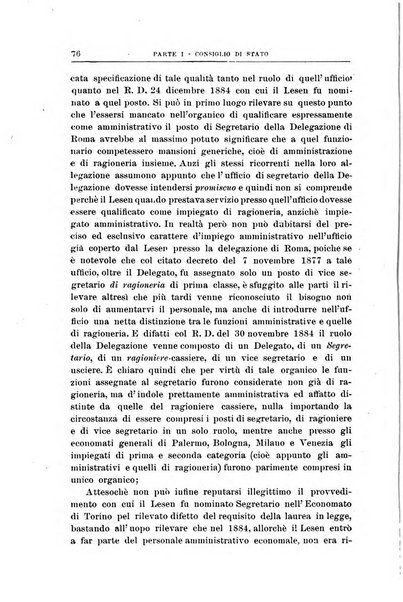 La giustizia amministrativa raccolta di decisioni e pareri del Consiglio di Stato, decisioni della Corte dei conti, sentenze della Cassazione di Roma, e decisioni delle Giunte provinciali amministrative