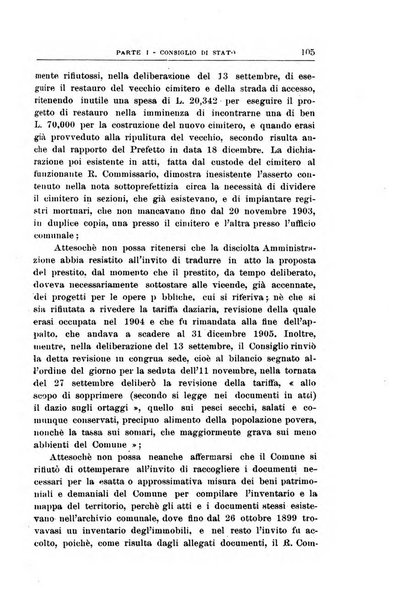 La giustizia amministrativa raccolta di decisioni e pareri del Consiglio di Stato, decisioni della Corte dei conti, sentenze della Cassazione di Roma, e decisioni delle Giunte provinciali amministrative