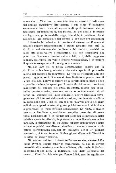 La giustizia amministrativa raccolta di decisioni e pareri del Consiglio di Stato, decisioni della Corte dei conti, sentenze della Cassazione di Roma, e decisioni delle Giunte provinciali amministrative