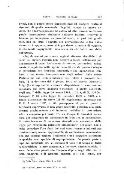 La giustizia amministrativa raccolta di decisioni e pareri del Consiglio di Stato, decisioni della Corte dei conti, sentenze della Cassazione di Roma, e decisioni delle Giunte provinciali amministrative