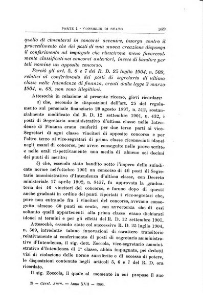 La giustizia amministrativa raccolta di decisioni e pareri del Consiglio di Stato, decisioni della Corte dei conti, sentenze della Cassazione di Roma, e decisioni delle Giunte provinciali amministrative