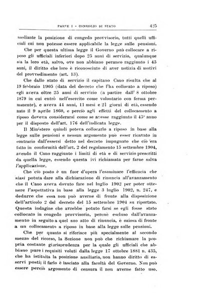 La giustizia amministrativa raccolta di decisioni e pareri del Consiglio di Stato, decisioni della Corte dei conti, sentenze della Cassazione di Roma, e decisioni delle Giunte provinciali amministrative