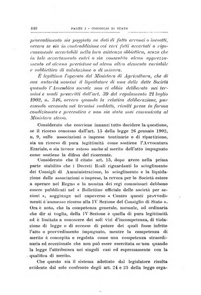 La giustizia amministrativa raccolta di decisioni e pareri del Consiglio di Stato, decisioni della Corte dei conti, sentenze della Cassazione di Roma, e decisioni delle Giunte provinciali amministrative