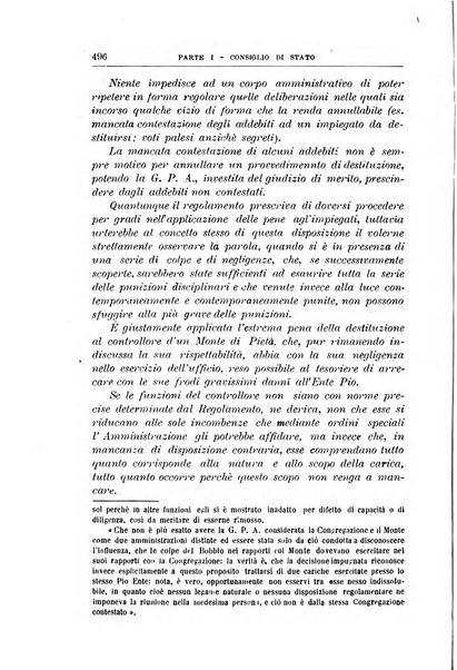 La giustizia amministrativa raccolta di decisioni e pareri del Consiglio di Stato, decisioni della Corte dei conti, sentenze della Cassazione di Roma, e decisioni delle Giunte provinciali amministrative