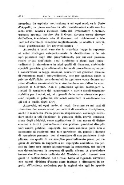 La giustizia amministrativa raccolta di decisioni e pareri del Consiglio di Stato, decisioni della Corte dei conti, sentenze della Cassazione di Roma, e decisioni delle Giunte provinciali amministrative