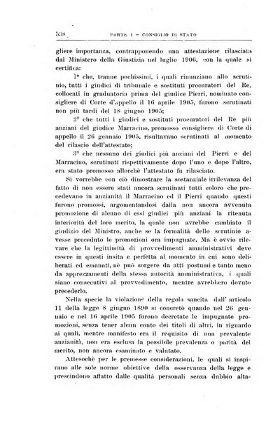 La giustizia amministrativa raccolta di decisioni e pareri del Consiglio di Stato, decisioni della Corte dei conti, sentenze della Cassazione di Roma, e decisioni delle Giunte provinciali amministrative