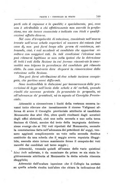 La giustizia amministrativa raccolta di decisioni e pareri del Consiglio di Stato, decisioni della Corte dei conti, sentenze della Cassazione di Roma, e decisioni delle Giunte provinciali amministrative