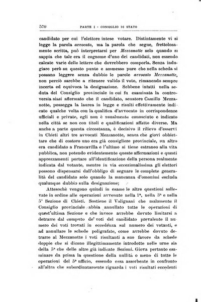 La giustizia amministrativa raccolta di decisioni e pareri del Consiglio di Stato, decisioni della Corte dei conti, sentenze della Cassazione di Roma, e decisioni delle Giunte provinciali amministrative