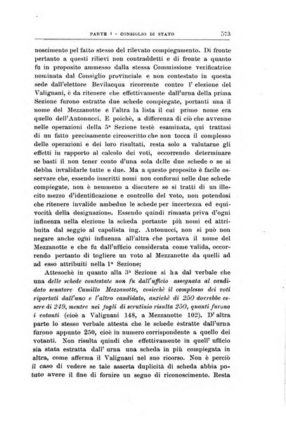 La giustizia amministrativa raccolta di decisioni e pareri del Consiglio di Stato, decisioni della Corte dei conti, sentenze della Cassazione di Roma, e decisioni delle Giunte provinciali amministrative