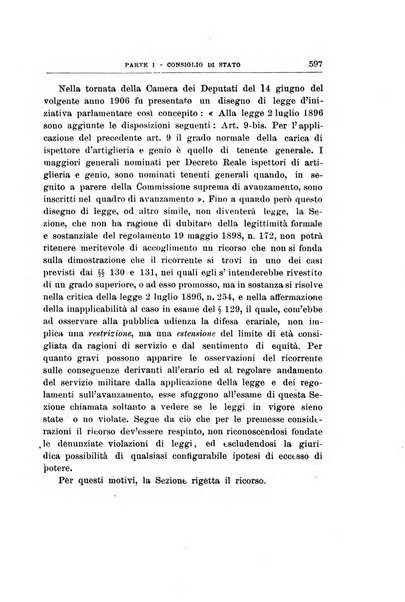 La giustizia amministrativa raccolta di decisioni e pareri del Consiglio di Stato, decisioni della Corte dei conti, sentenze della Cassazione di Roma, e decisioni delle Giunte provinciali amministrative