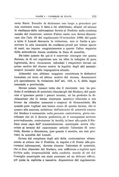 La giustizia amministrativa raccolta di decisioni e pareri del Consiglio di Stato, decisioni della Corte dei conti, sentenze della Cassazione di Roma, e decisioni delle Giunte provinciali amministrative