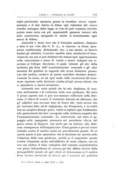 La giustizia amministrativa raccolta di decisioni e pareri del Consiglio di Stato, decisioni della Corte dei conti, sentenze della Cassazione di Roma, e decisioni delle Giunte provinciali amministrative