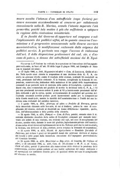 La giustizia amministrativa raccolta di decisioni e pareri del Consiglio di Stato, decisioni della Corte dei conti, sentenze della Cassazione di Roma, e decisioni delle Giunte provinciali amministrative