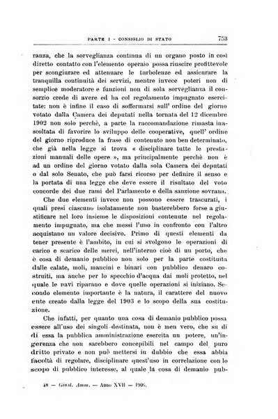 La giustizia amministrativa raccolta di decisioni e pareri del Consiglio di Stato, decisioni della Corte dei conti, sentenze della Cassazione di Roma, e decisioni delle Giunte provinciali amministrative