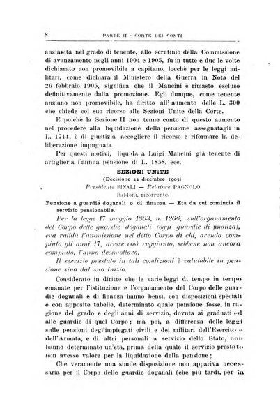 La giustizia amministrativa raccolta di decisioni e pareri del Consiglio di Stato, decisioni della Corte dei conti, sentenze della Cassazione di Roma, e decisioni delle Giunte provinciali amministrative