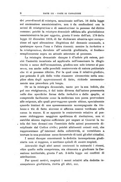 La giustizia amministrativa raccolta di decisioni e pareri del Consiglio di Stato, decisioni della Corte dei conti, sentenze della Cassazione di Roma, e decisioni delle Giunte provinciali amministrative