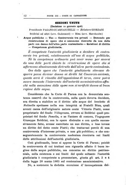 La giustizia amministrativa raccolta di decisioni e pareri del Consiglio di Stato, decisioni della Corte dei conti, sentenze della Cassazione di Roma, e decisioni delle Giunte provinciali amministrative