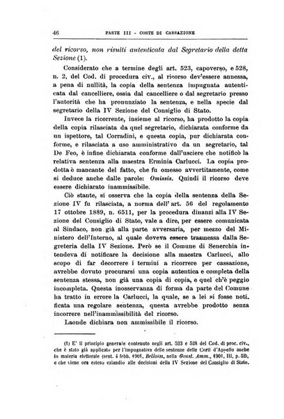 La giustizia amministrativa raccolta di decisioni e pareri del Consiglio di Stato, decisioni della Corte dei conti, sentenze della Cassazione di Roma, e decisioni delle Giunte provinciali amministrative