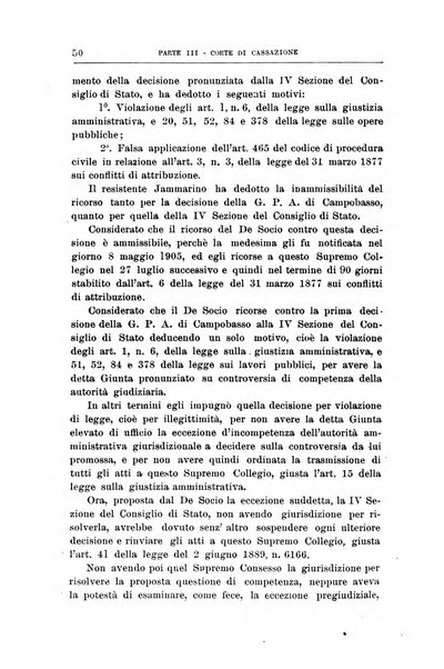 La giustizia amministrativa raccolta di decisioni e pareri del Consiglio di Stato, decisioni della Corte dei conti, sentenze della Cassazione di Roma, e decisioni delle Giunte provinciali amministrative