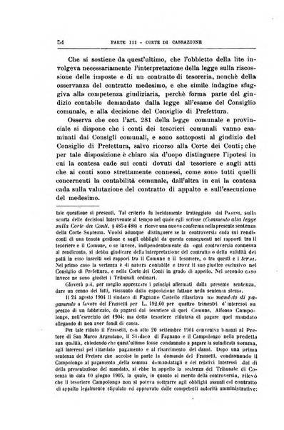 La giustizia amministrativa raccolta di decisioni e pareri del Consiglio di Stato, decisioni della Corte dei conti, sentenze della Cassazione di Roma, e decisioni delle Giunte provinciali amministrative