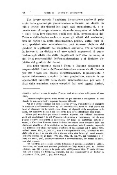 La giustizia amministrativa raccolta di decisioni e pareri del Consiglio di Stato, decisioni della Corte dei conti, sentenze della Cassazione di Roma, e decisioni delle Giunte provinciali amministrative