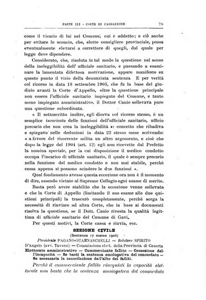 La giustizia amministrativa raccolta di decisioni e pareri del Consiglio di Stato, decisioni della Corte dei conti, sentenze della Cassazione di Roma, e decisioni delle Giunte provinciali amministrative