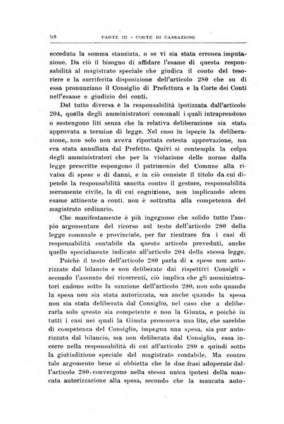 La giustizia amministrativa raccolta di decisioni e pareri del Consiglio di Stato, decisioni della Corte dei conti, sentenze della Cassazione di Roma, e decisioni delle Giunte provinciali amministrative