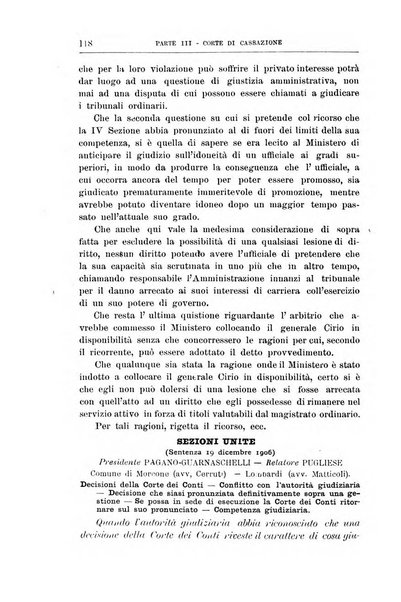 La giustizia amministrativa raccolta di decisioni e pareri del Consiglio di Stato, decisioni della Corte dei conti, sentenze della Cassazione di Roma, e decisioni delle Giunte provinciali amministrative