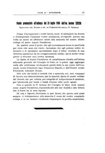 La giustizia amministrativa raccolta di decisioni e pareri del Consiglio di Stato, decisioni della Corte dei conti, sentenze della Cassazione di Roma, e decisioni delle Giunte provinciali amministrative