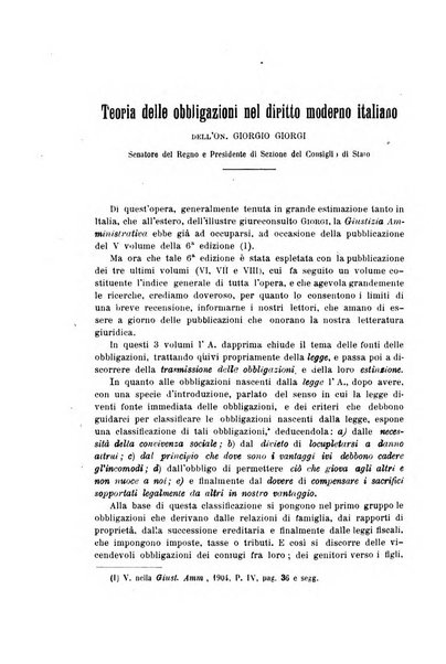 La giustizia amministrativa raccolta di decisioni e pareri del Consiglio di Stato, decisioni della Corte dei conti, sentenze della Cassazione di Roma, e decisioni delle Giunte provinciali amministrative