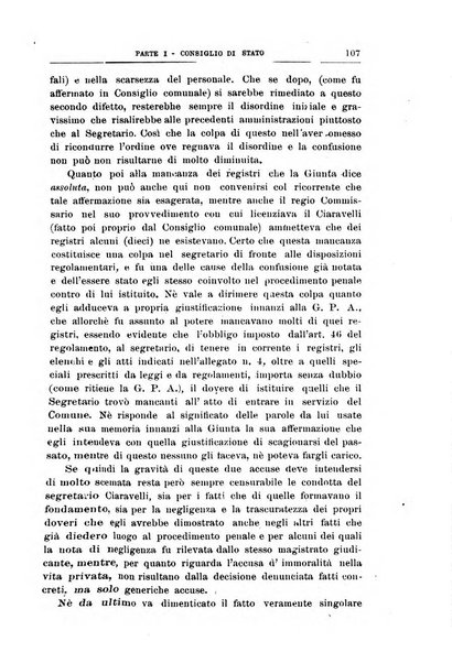 La giustizia amministrativa raccolta di decisioni e pareri del Consiglio di Stato, decisioni della Corte dei conti, sentenze della Cassazione di Roma, e decisioni delle Giunte provinciali amministrative