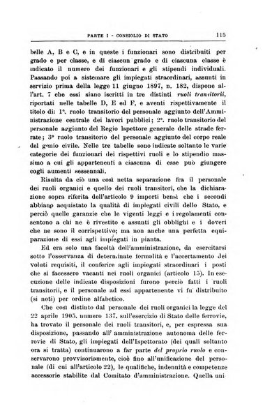 La giustizia amministrativa raccolta di decisioni e pareri del Consiglio di Stato, decisioni della Corte dei conti, sentenze della Cassazione di Roma, e decisioni delle Giunte provinciali amministrative