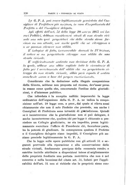 La giustizia amministrativa raccolta di decisioni e pareri del Consiglio di Stato, decisioni della Corte dei conti, sentenze della Cassazione di Roma, e decisioni delle Giunte provinciali amministrative