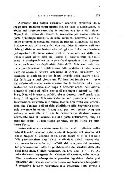 La giustizia amministrativa raccolta di decisioni e pareri del Consiglio di Stato, decisioni della Corte dei conti, sentenze della Cassazione di Roma, e decisioni delle Giunte provinciali amministrative