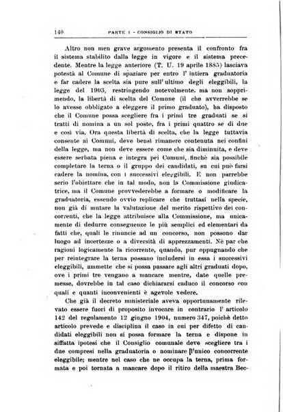 La giustizia amministrativa raccolta di decisioni e pareri del Consiglio di Stato, decisioni della Corte dei conti, sentenze della Cassazione di Roma, e decisioni delle Giunte provinciali amministrative