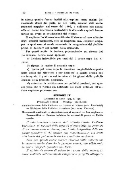 La giustizia amministrativa raccolta di decisioni e pareri del Consiglio di Stato, decisioni della Corte dei conti, sentenze della Cassazione di Roma, e decisioni delle Giunte provinciali amministrative