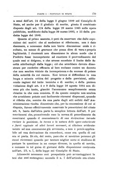 La giustizia amministrativa raccolta di decisioni e pareri del Consiglio di Stato, decisioni della Corte dei conti, sentenze della Cassazione di Roma, e decisioni delle Giunte provinciali amministrative